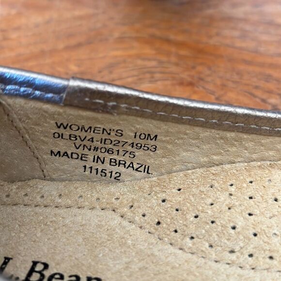 L.L. Bean Metallic Flats - Picture 8 of 8
